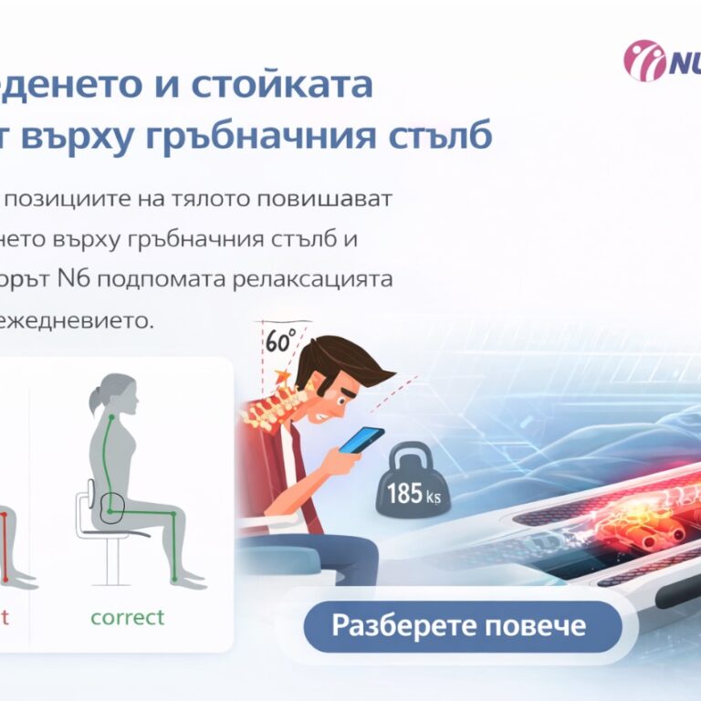Как позициите на тялото влияят върху гръбначния стълб